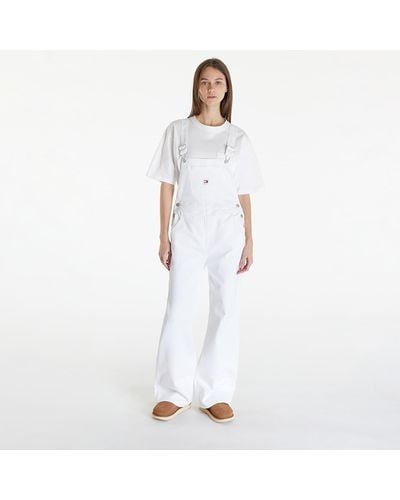 Tommy Hilfiger Daisy Dungaree - White