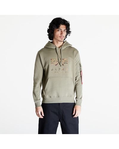 Alpha Industries Alpha Industries Camo Tpu Hoody - Grigio