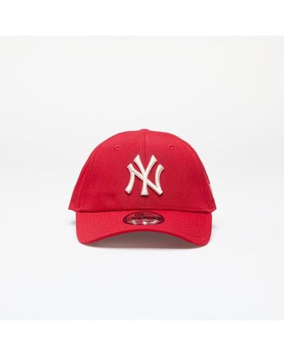 KTZ New York Yankees Mlb Repreve 9forty Adjustable Cap Scarlet/ Stone - Red