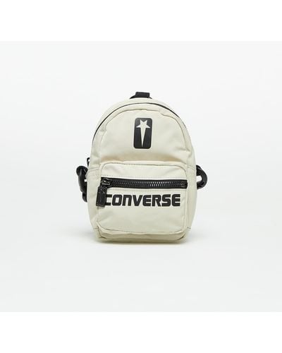 Converse X Rick Owens Drkshdw Mini Go Backpack Pelican - White