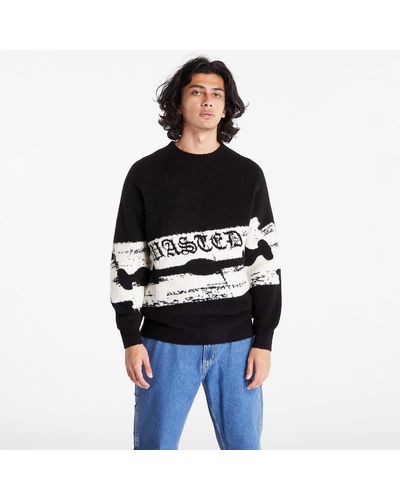 Wasted Paris Sweater Razor Pilled / White - Black