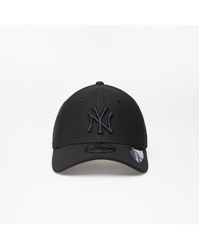 KTZ Cap 39Thirty Mlb Diamond Era New York Yankees Black/ Black - Schwarz