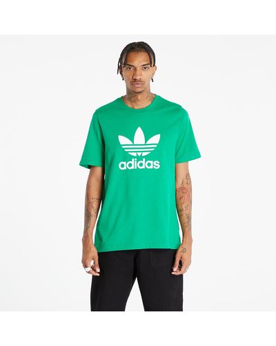 adidas Originals Adidas Trefoil T-shirt / White - Green