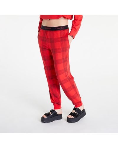 Calvin Klein Mc Holiday Lw Rf jogger Textured Plaid/ Exact