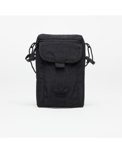 adidas Originals Adventure Flap Bag Black - Zwart