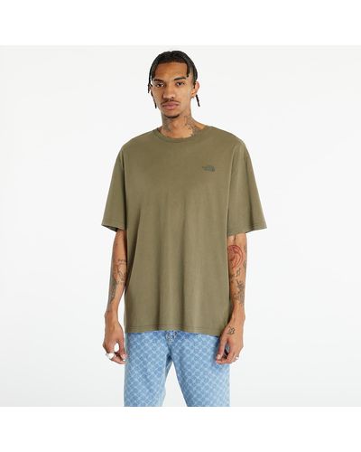 The North Face Heritage Dye Pack Logowear Tee New Taupe - Green