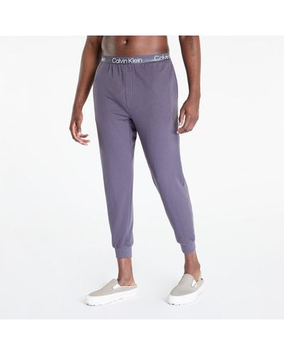 Calvin Klein Modern Structure Lw jogger Sleek Gray - Purple