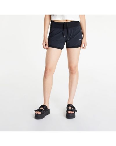 Nike Eclipse Regular Fit Shorts - Blauw