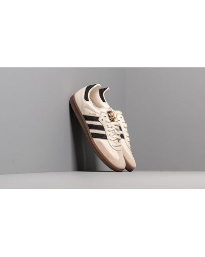 adidas Originals Adidas Samba OG Ft Off White/ Carbon/ Linen - Bianco