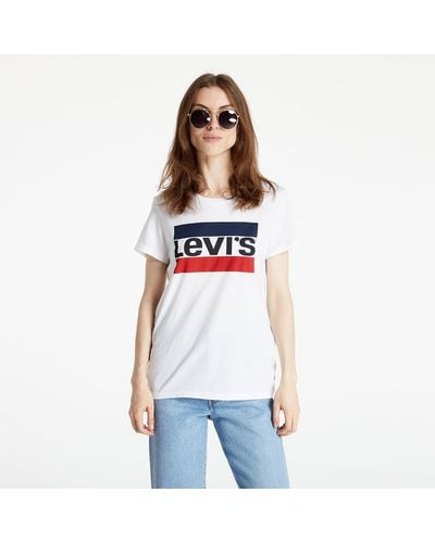 Levi's Perfect graphic tee - Weiß