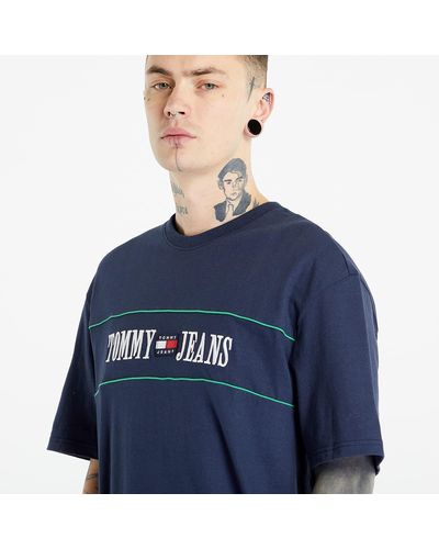 Tommy Hilfiger Skate Archive Short Sleeve T-Shirt Twilight Navy - Blau