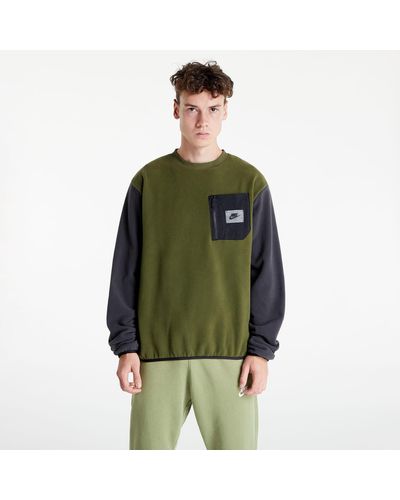 Nike Sportswear therma-fit utility fleece sweatshirt - Grün