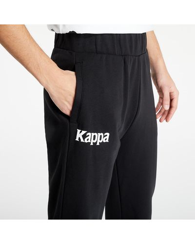Kappa Authentic Fenty Sport Trousers Black/ White - Schwarz