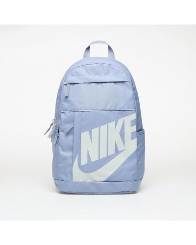 Nike Elemental backpack ashen slate/ ashen slate/ light silver - Blu