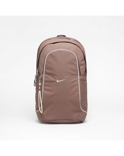 Nike Sportswear Essentials Backpack Plum Eclipse/ Sail/ Sand Drift - Braun