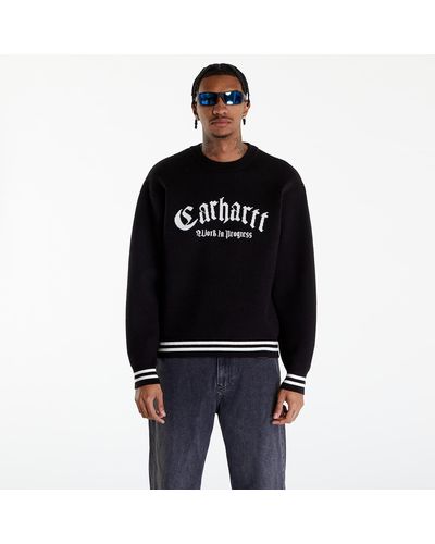 Carhartt Onyx sweater unisex black/ wax - Schwarz