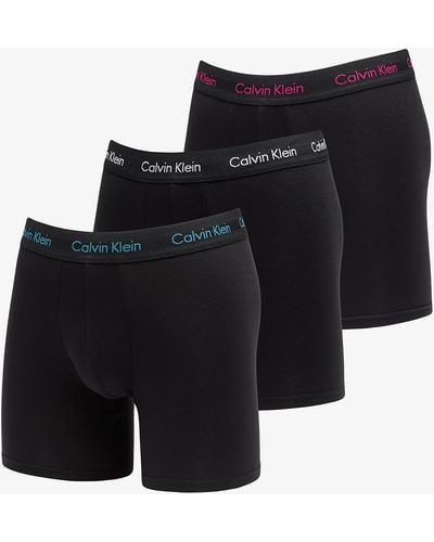 Calvin Klein Cotton Stretch Classic Fit Boxer Brief 3-pack - Black