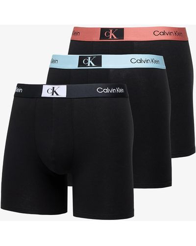 Calvin Klein Cotton Stretch Boxer Brief 3-pack - Black