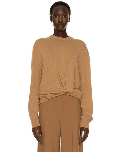 The Row Melino Sweater - Brown