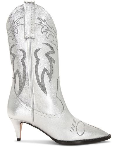 Moschino Jeans Ankle Boot - White