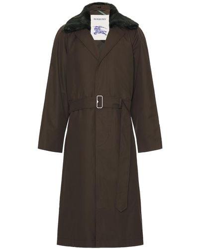 Burberry Overcoat - Black