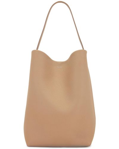 The Row Large North South Park Tote - Natural