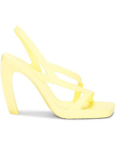 Bottega Veneta Jimbo Slingback Sandal - Yellow