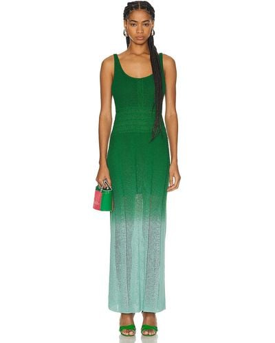 STAUD Lombardy Dress - Green