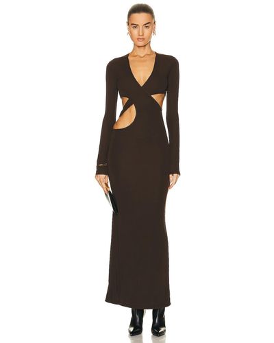 Zeynep Arcay Jersey Twist Dress - Black