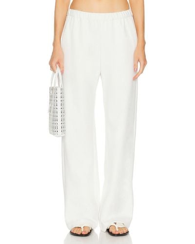 Enza Costa Crepe Everywhere Pant - White