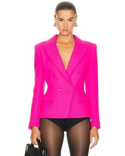 Alexandre Vauthier Double Breasted Jacket - Pink