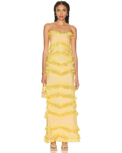 Alexis Reeve Dress - Yellow