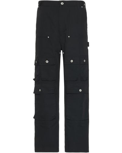 Junya Watanabe Oxford Cargo Pants - Black