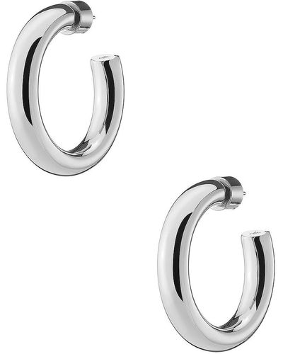 Jennifer Fisher Samira Mini Hoop Earrings - Metallic