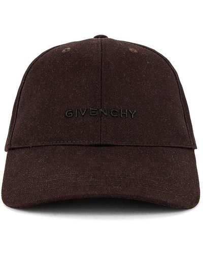 Givenchy Embroidered Curved Cap - Brown