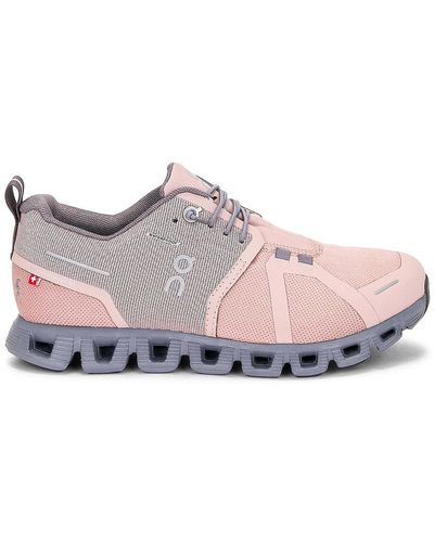 On Shoes Cloud 5 Waterproof Sneaker - Pink