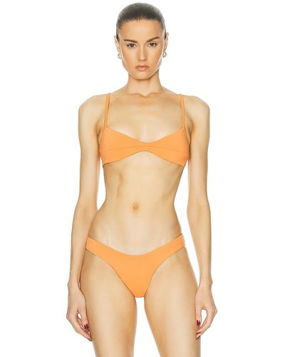 Haight Monica Bikini Top - Orange