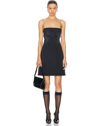 Givenchy Voyou Denim Dress - Black