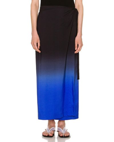 The Row Olina Skirt - Blue