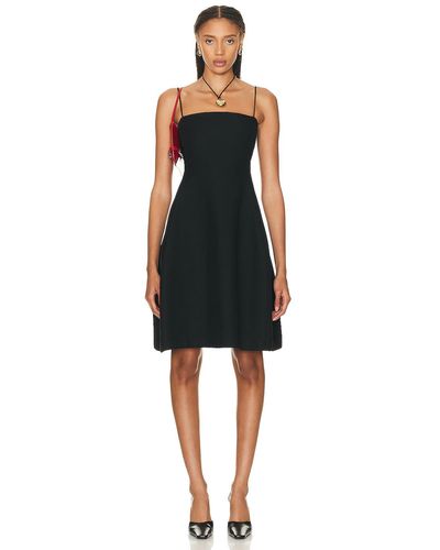 Loewe Strappy Dress - Black
