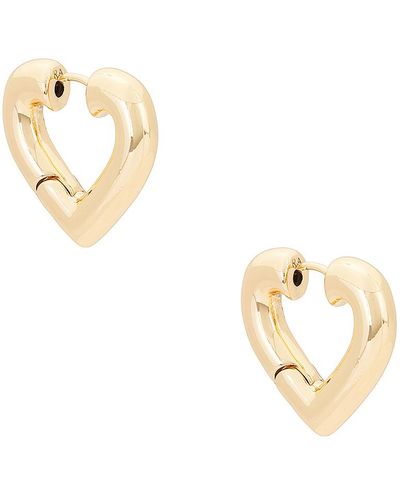 Roxanne Assoulin The Heart Chubbies Earrings - Metallic