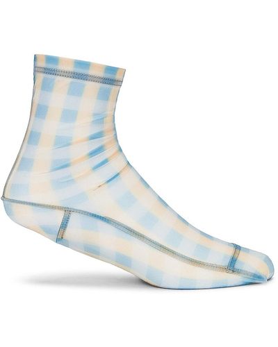Darner Socks - Blue