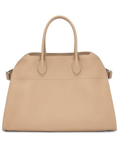 The Row Soft Margaux 15 Bag - Natural