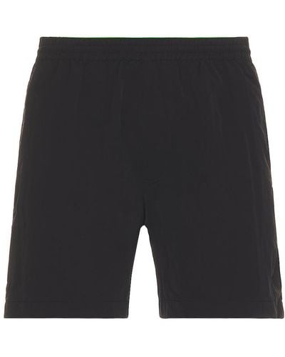 Bottega Veneta Long Boxer Swim Shorts - Black
