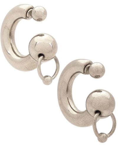 Jean Paul Gaultier Large Earrings - Metallic