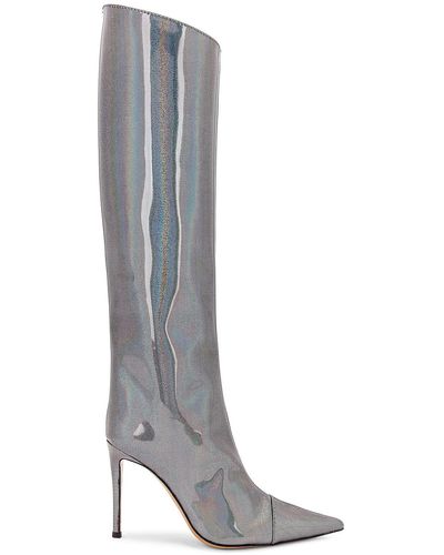 Alexandre Vauthier Patent 105 Boot - Gray