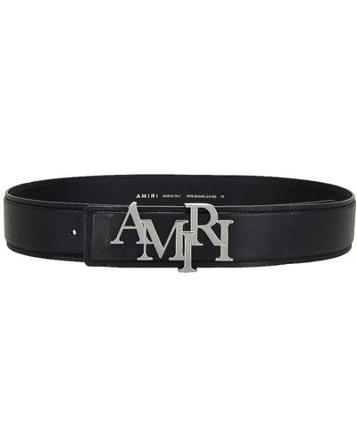 Amiri 4cm staggered Belt - Black