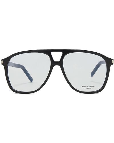 Saint Laurent Sl 596 Dune Optical Eyeglasses - Black