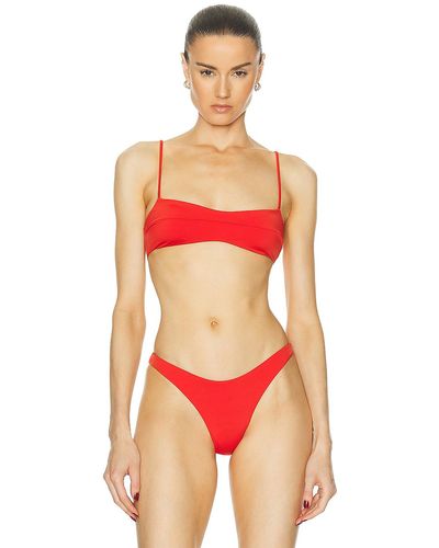 Haight Agatha Bikini Top - Red