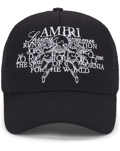 Amiri Cherub Trucker Hat - Black